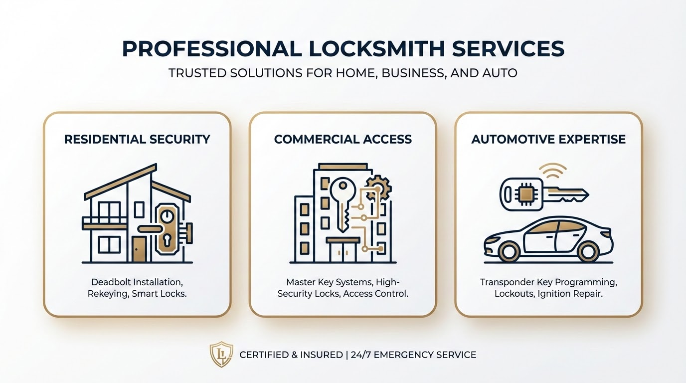 Professional locksmith services for San Antonio homes and businesses