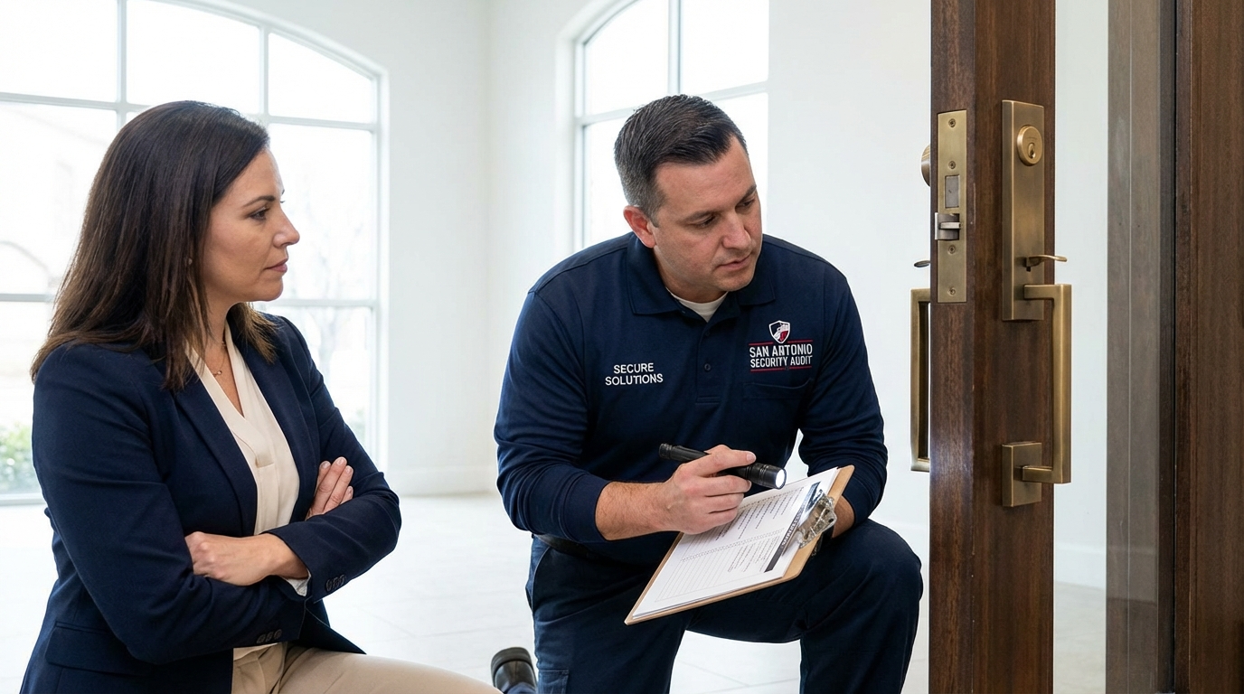 Professional security assessment for commercial property