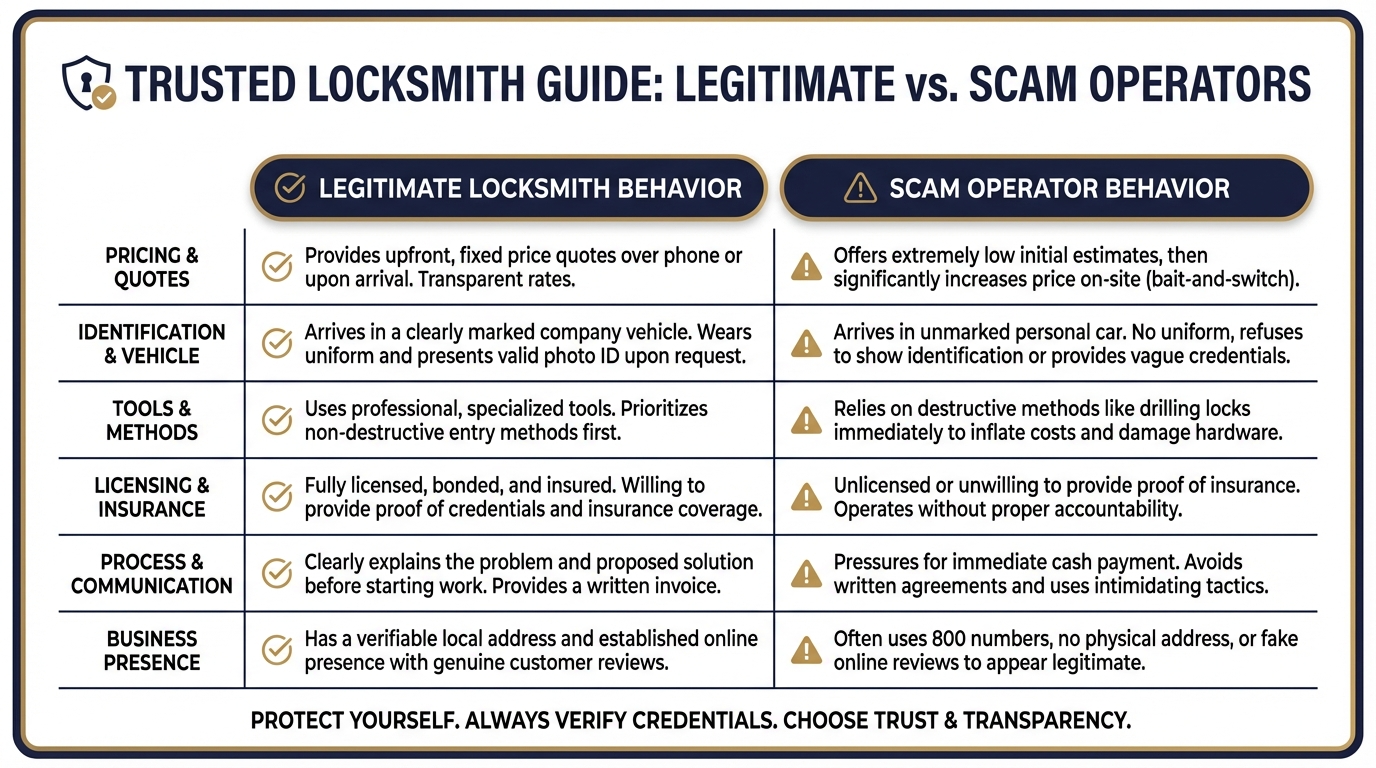 How to identify and avoid locksmith scams in San Antonio
