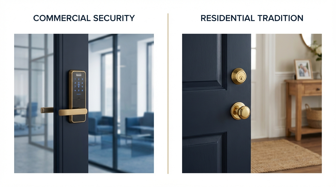 Commercial lock installation services in San Antonio