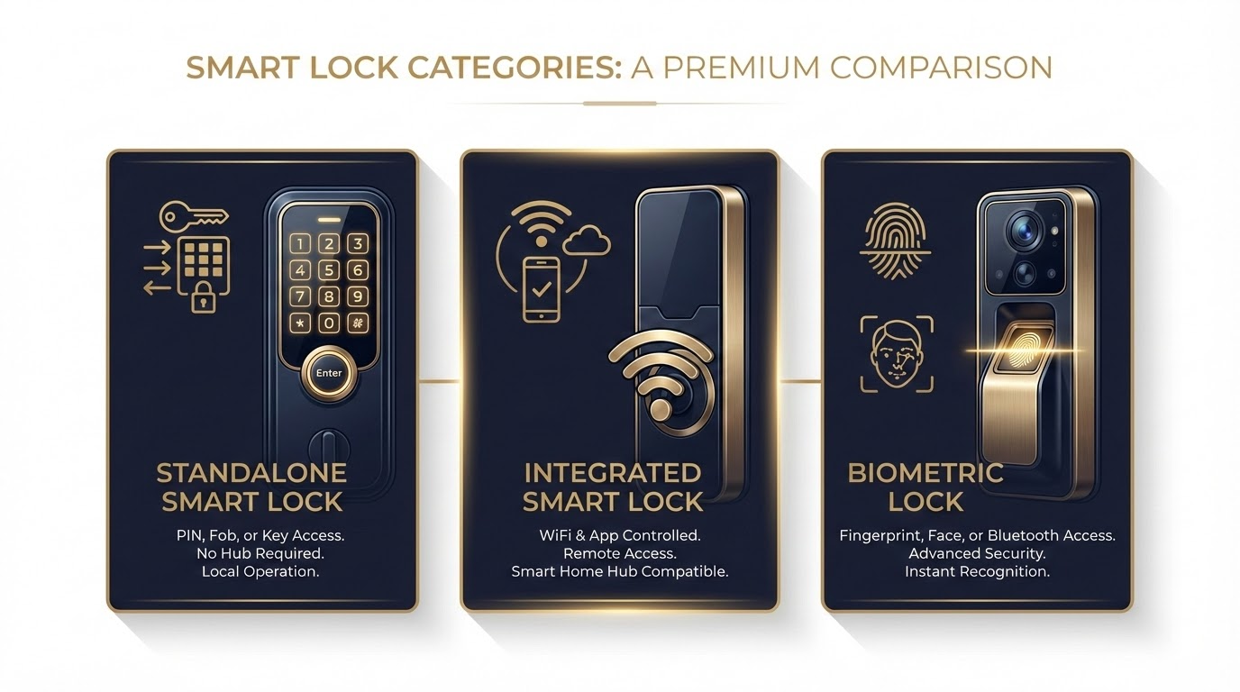 Types of Smart Locks and Keyless Entry Systems in San Antonio