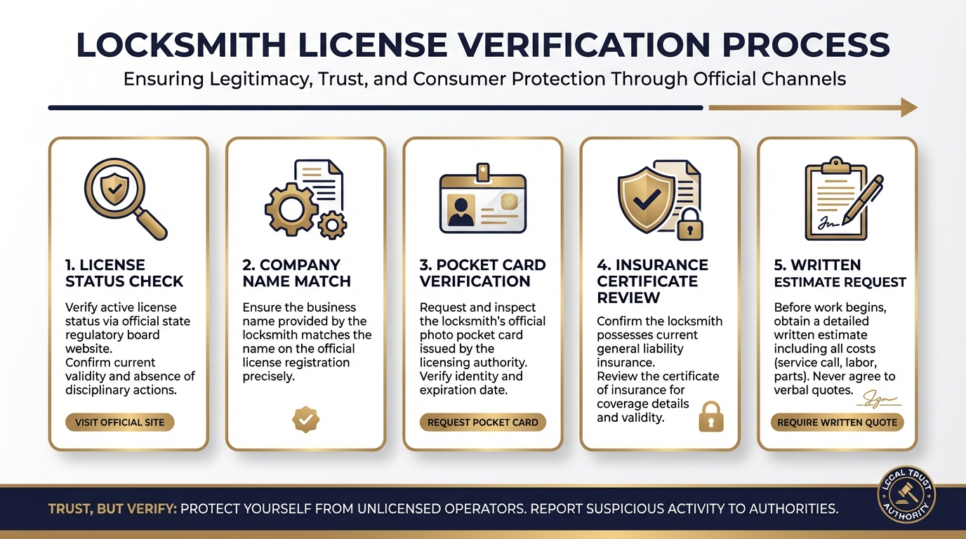 Texas DPS license verification process for locksmiths in San Antonio