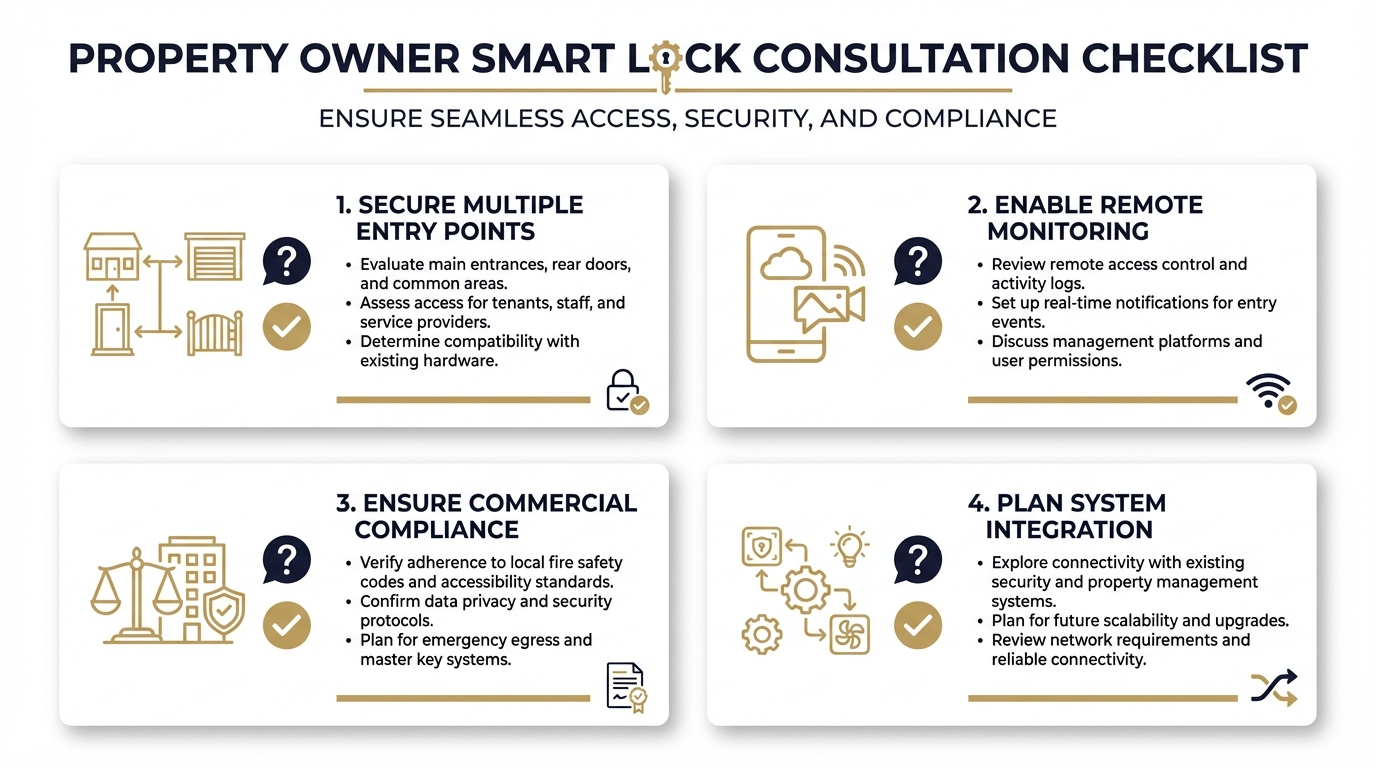 Secure home network setup diagram for smart lock protection in San Antonio residences