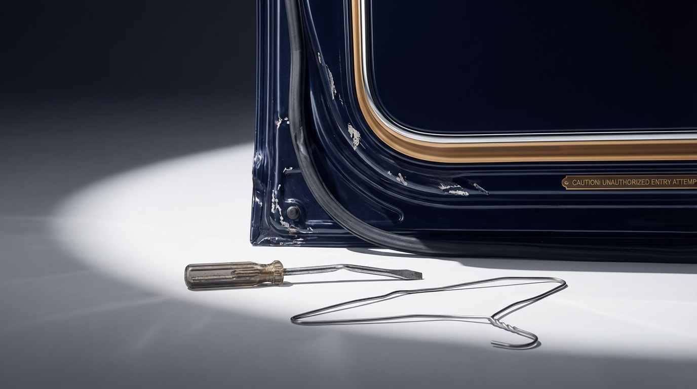 Common DIY mistakes people make during a car lockout that cause vehicle damage