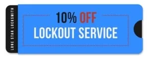 10% off - lockout services
